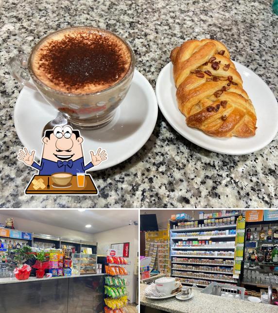 Tra le varie cose da Bar Tabacchi Caffè Omega si possono trovare la cibo e interni
