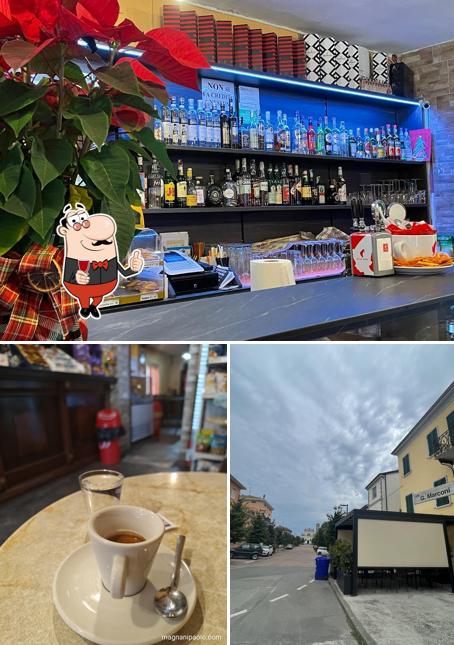 È gradevole prendersi un bicchiere di vino a Bar sport