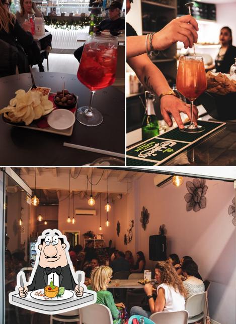 Questa è la immagine che presenta la cibo e interni di Caffè Matteotti Rho