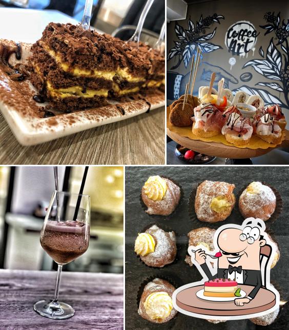 CoffeeArt propone un'ampia selezione di dolci