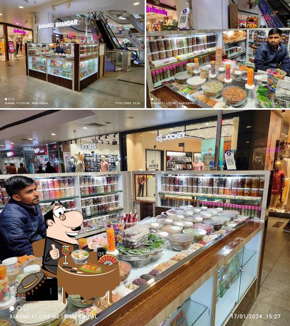 Meals at Banarsi Bhandar(churan Supari paan)