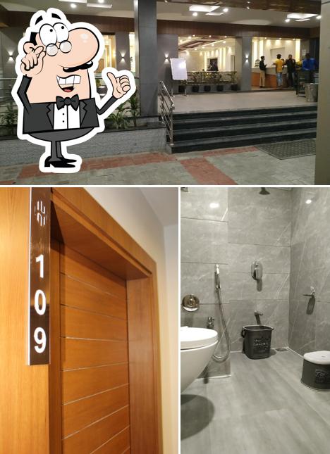 The interior of Hotel Satkar Chhatral