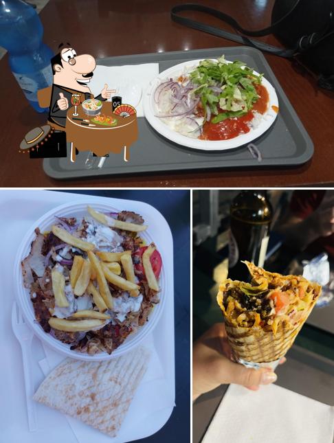 Panino con maiale stirato al Kashmir Kebab