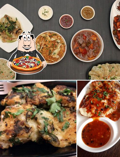 Order pizza at Pinch Of China