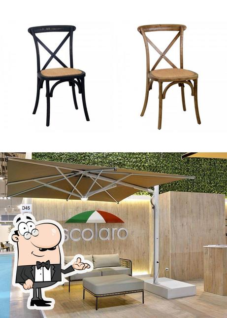 Gli interni di Popolo Hotellerie