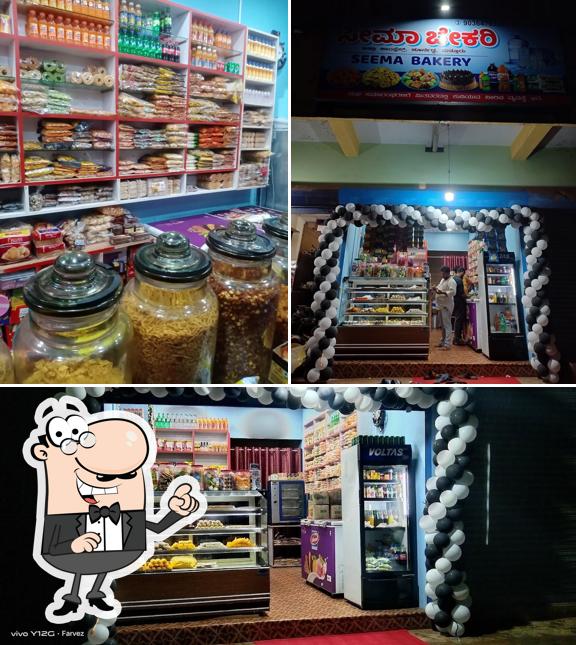 The interior of SEEMA BAKERY