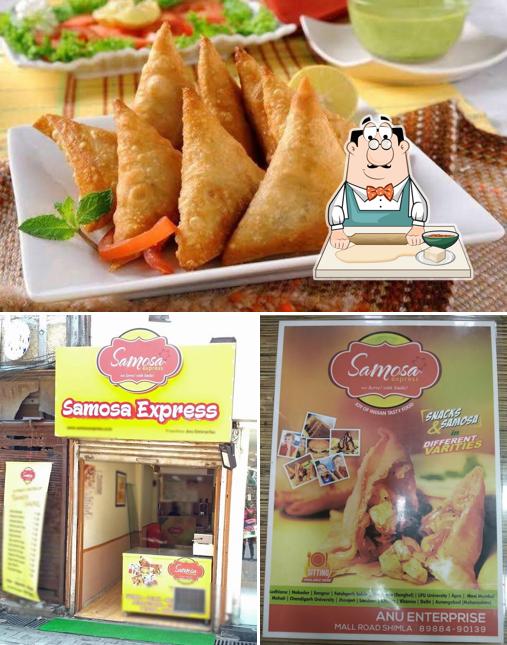 Samosa at Samosa express