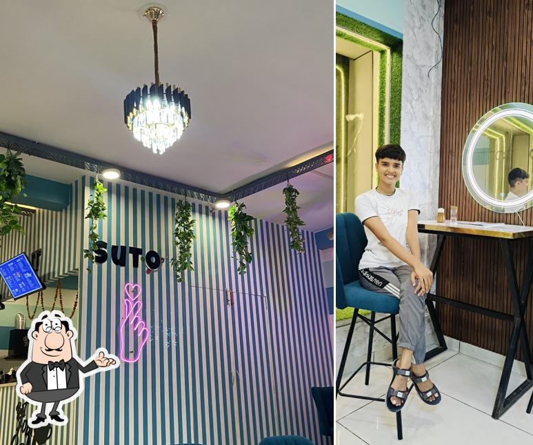 The interior of Suto Cafe Rohtak