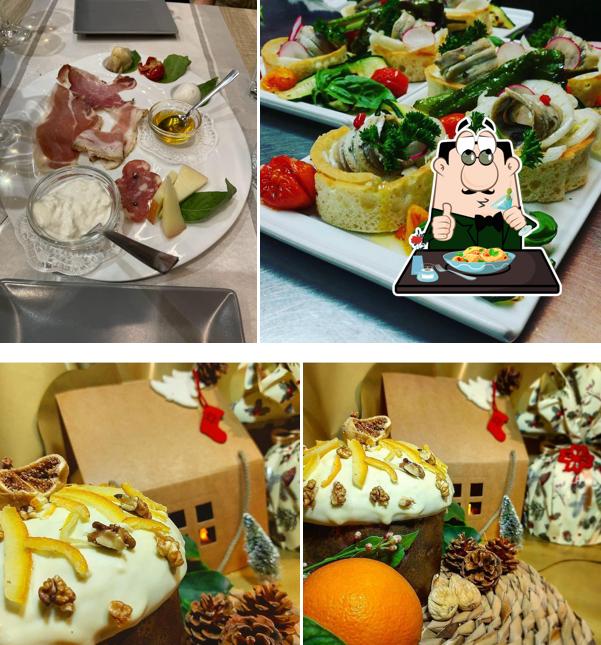 Cibo al Ristorante Giu al mulino