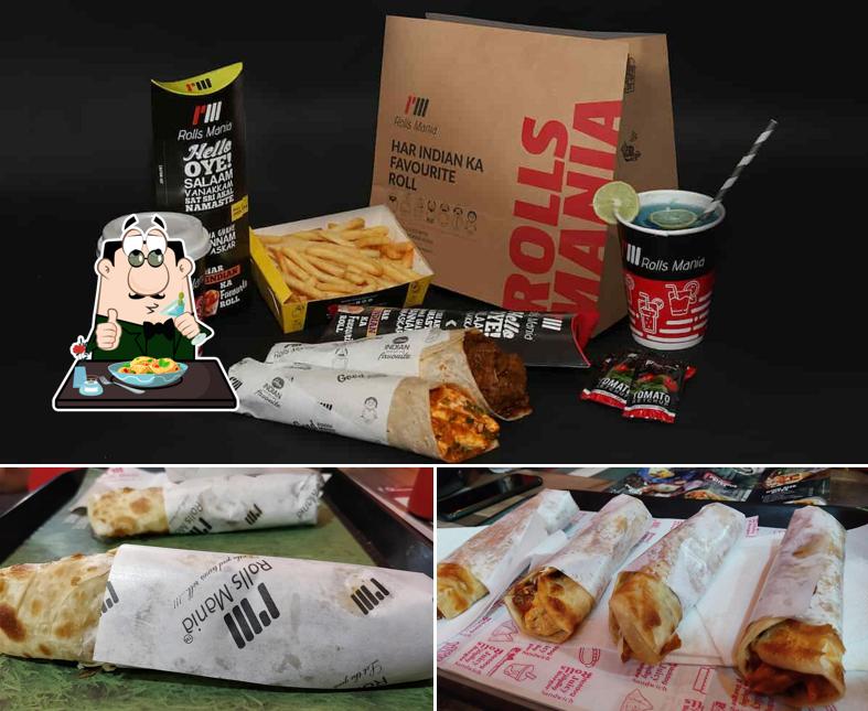 Food at Rolls Mania