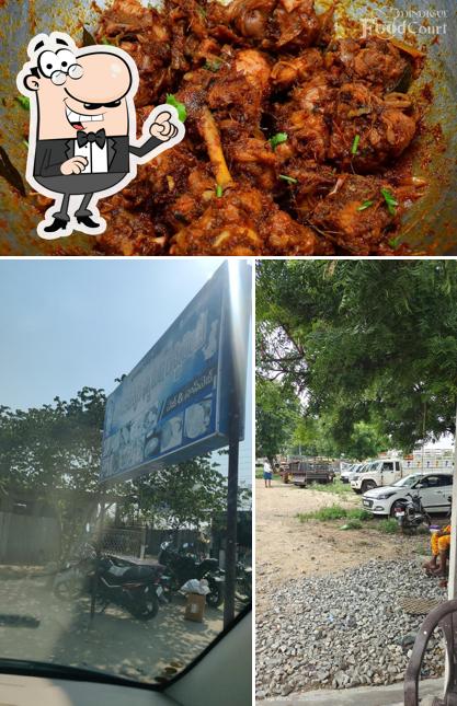 The photo of Sri Venkateshwara Family Restaurant’s exterior and food
