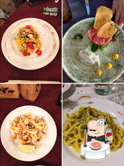 Tartare di tonno al Trattoria alla Baracca