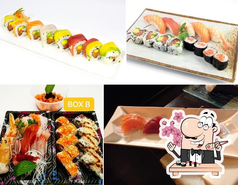 Il sushi è il cibo tradizionale della cucina giapponese