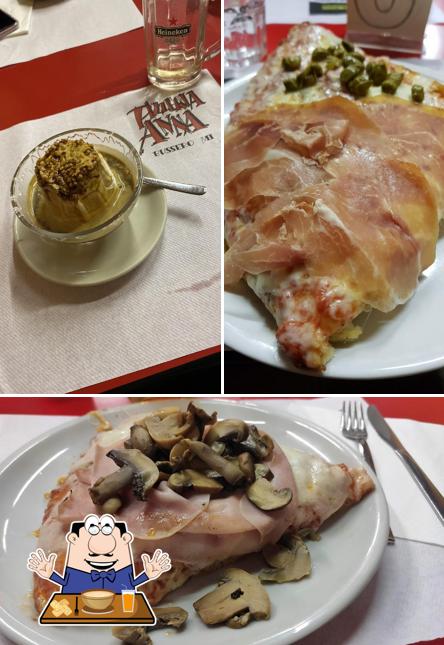 Platti al Bar Pizzeria Anna