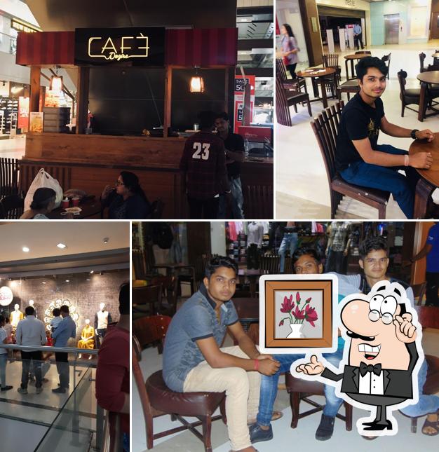 The interior of CAFE DEZIRE - Rahul Raj Mall