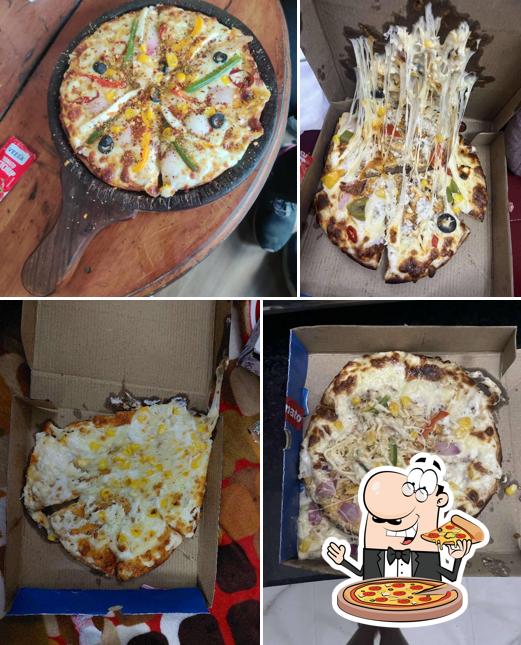 Get pizza at Chai Sutta Bar