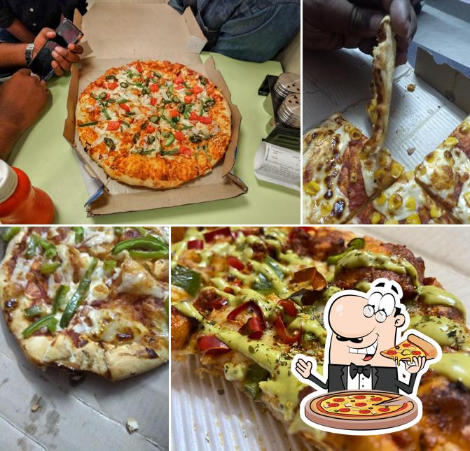 At Domino's Pizza Nellukara Street, Kanchipuram, you can get pizza