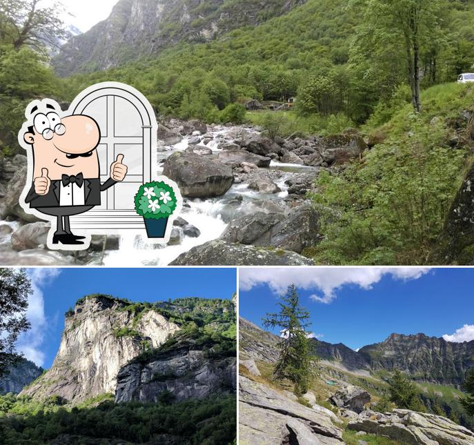 L'area esterna è una caratteristica importante di Grott di Balói