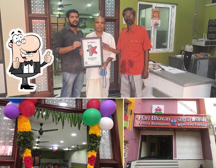 Look at the picture of Hari Bhavan Family Pure Veg(No onion&No garlic) Restaurant