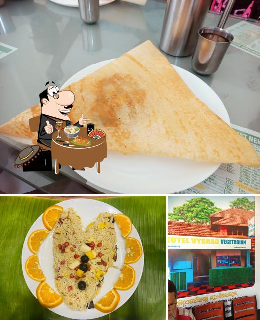 Food at Vyshag Family Restaurant