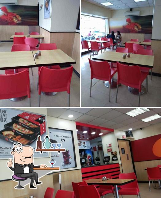 Check out how Pizza Hut Commercial Complex, Dehradun looks inside