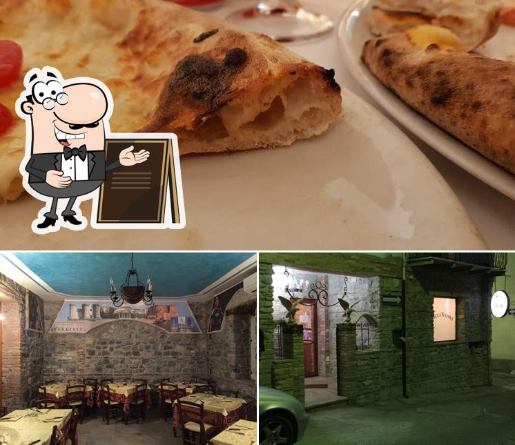 Pizzeria Spaccanapoli si caratterizza per la esterno e cibo