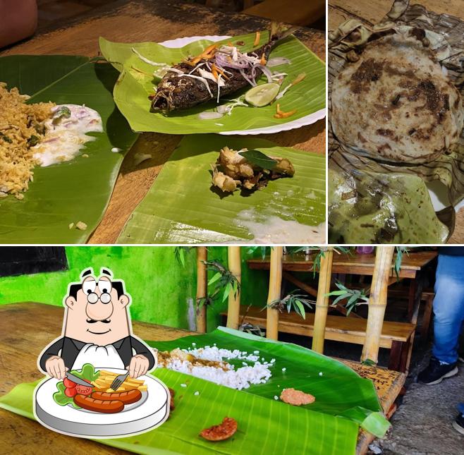 Food at Cafe Mango Tree Thekkady(House of Bamboo Biriyani)