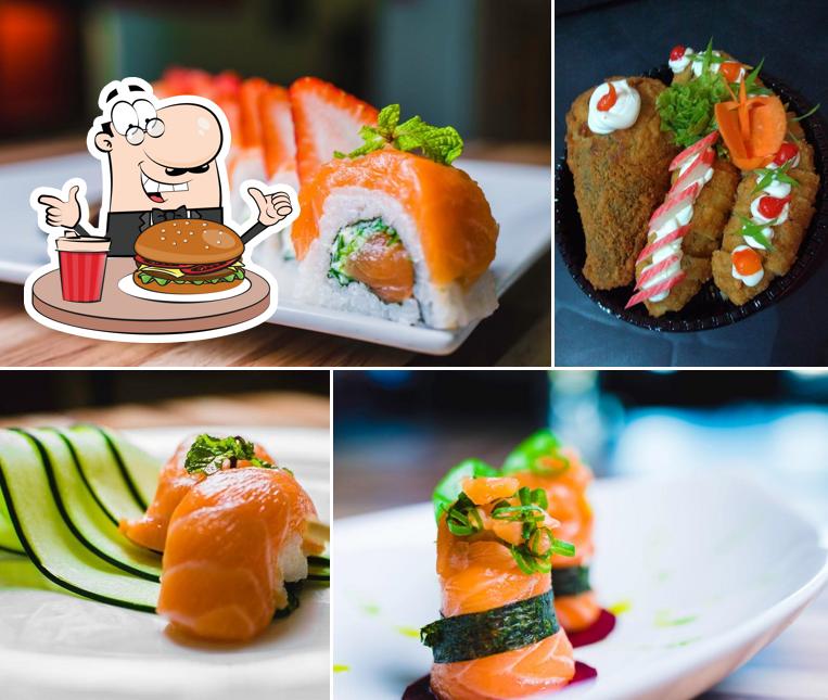 Experimente um hambúrguer no Gohan Sushi Delivery