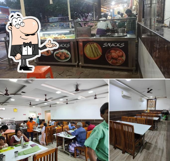 Check out how Hotel Udhayaas vegetarian looks inside