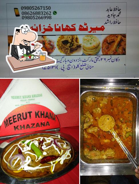 Food at Meerut Khana Khazana (Halal Hotel in Manali / Halal Resturant in Manali / Food Parcels in Manali)