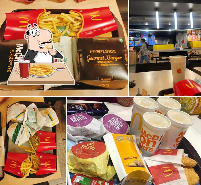 French fries at McDonald's Basavanagudi Gandhi Bazaar