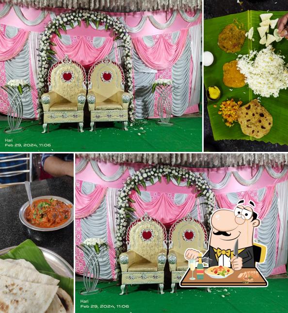 Food at New Sri Vasavi Hotel