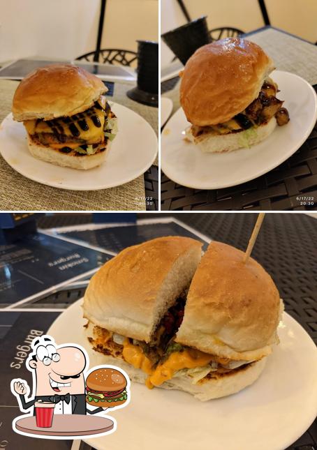 Get a burger at Smokin Joe's