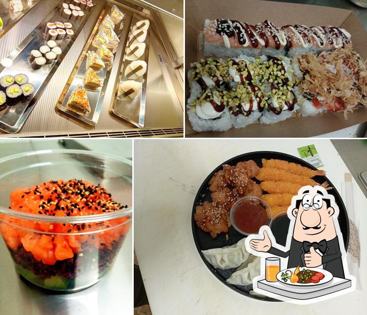 Platti al Sushi Lab Takeaway asporto e consegna a domicilio menù fisso all'interno