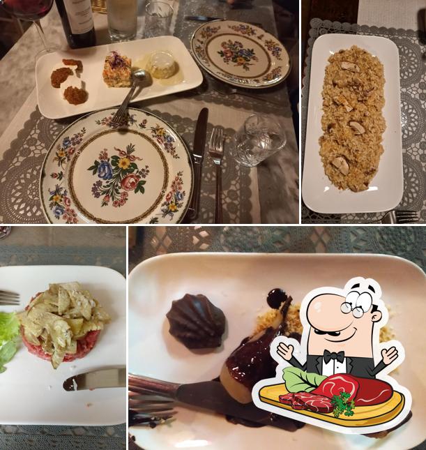 Carpaccio di manzo al Taverna Come Una Volta