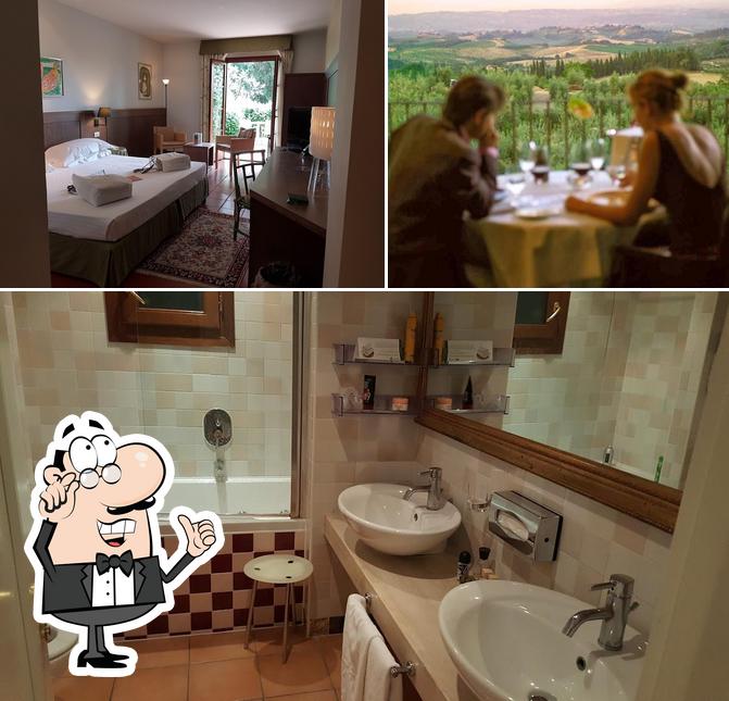 Gli interni di Villasanpaolo Resort & Spa