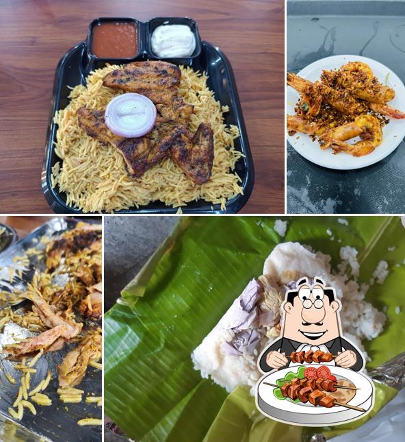 Food at Treat Restaurant