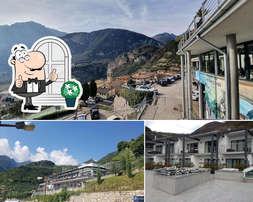 Puoi goderti l'aria fresca dal dehors di Ristorante Trattoria "Acetaia del Balsamico Trentino"