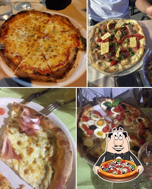 Scegli tra le molte varianti di pizza