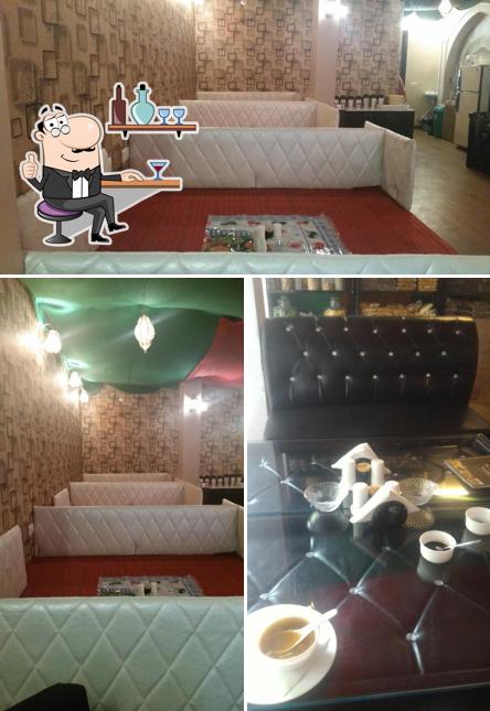 The interior of Al Naseeb Restaurant