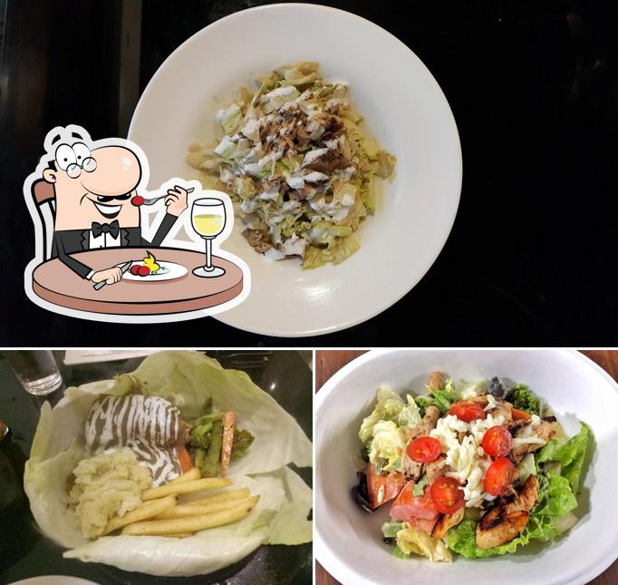 Food at Cocoa Bean Cafe
