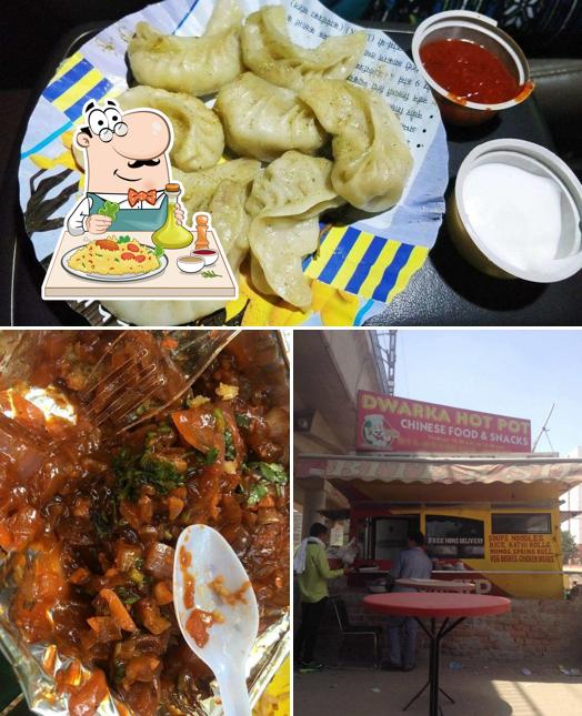 Dwarka Hot Pot is distinguished by food and interior