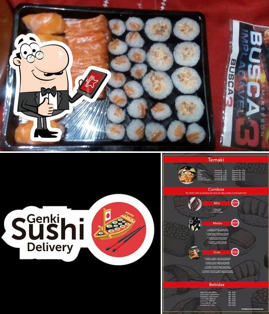 Here's a pic of Genki Sushi
