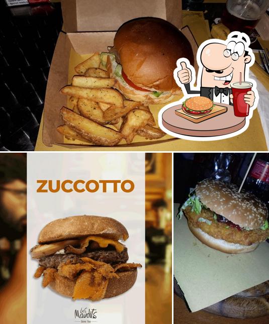 Concediti un bell'hamburger a Les Maudits