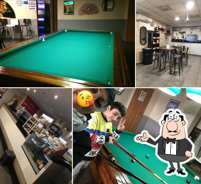 Gli interni di Bar Garibaldi