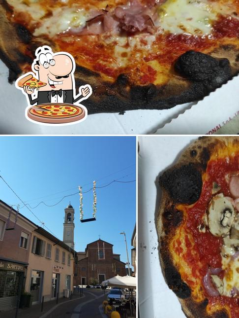 A Ai Due Fuochi, puoi goderti una bella pizza