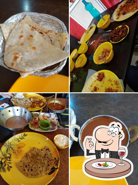 Food at Andhra Spice Restaurant