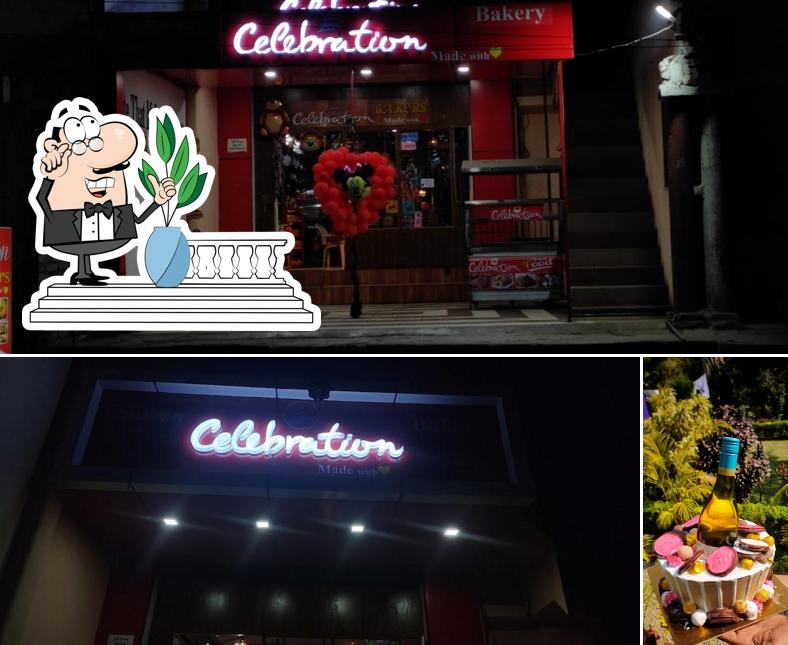 The exterior of Celebration Bakery