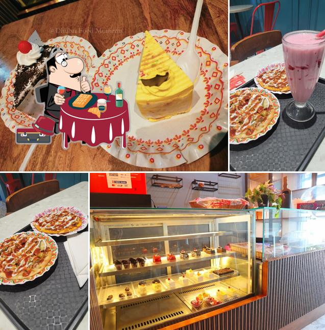 Waffles at Crust and Cream