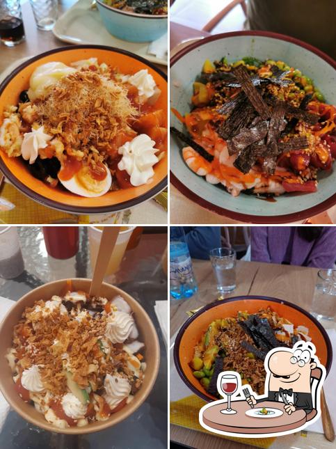 Platti al NEJO poke sushi